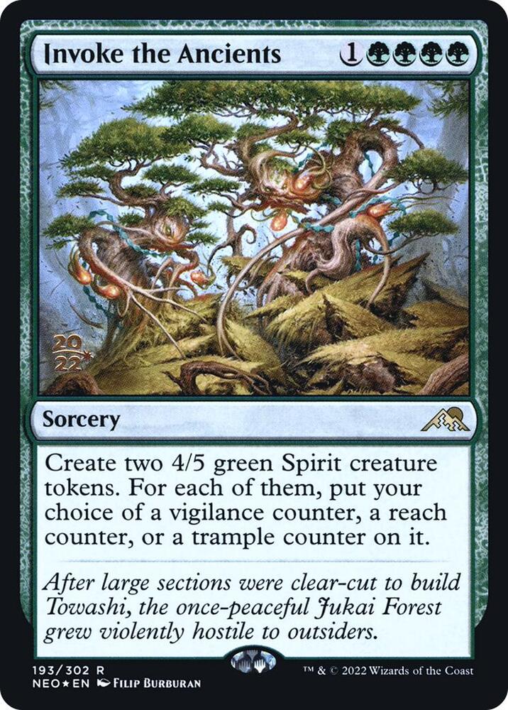 Invoke the Ancients 193s/157 (Prerelease Cards)  - Foil | Good Games Modbury