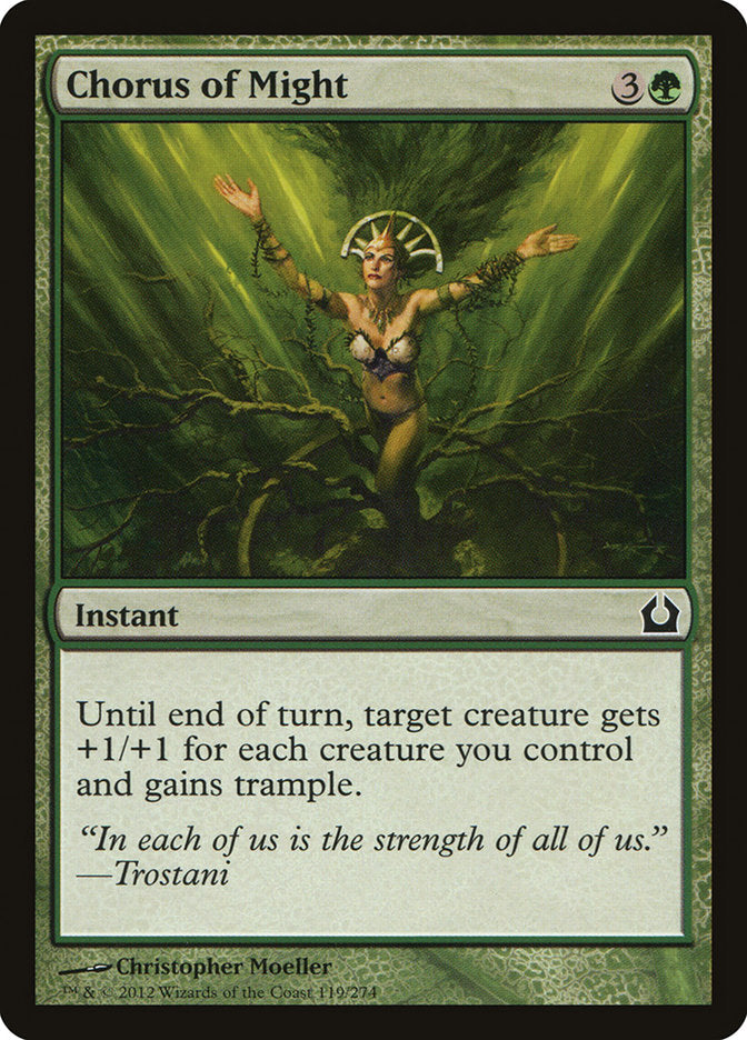 Chorus of Might [Return to Ravnica] | Good Games Modbury