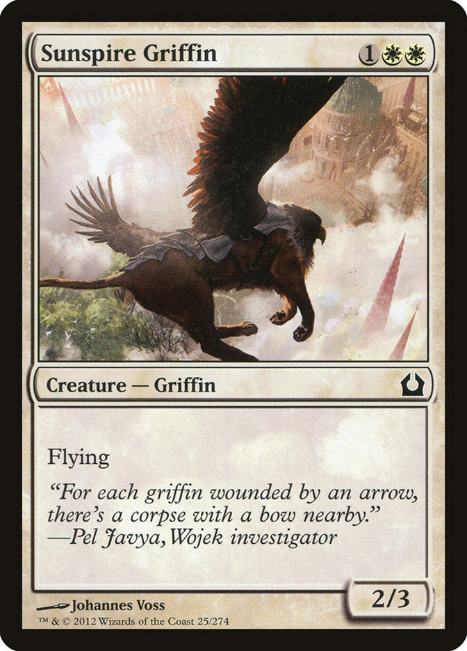 Sunspire Griffin [Return to Ravnica] | Good Games Modbury