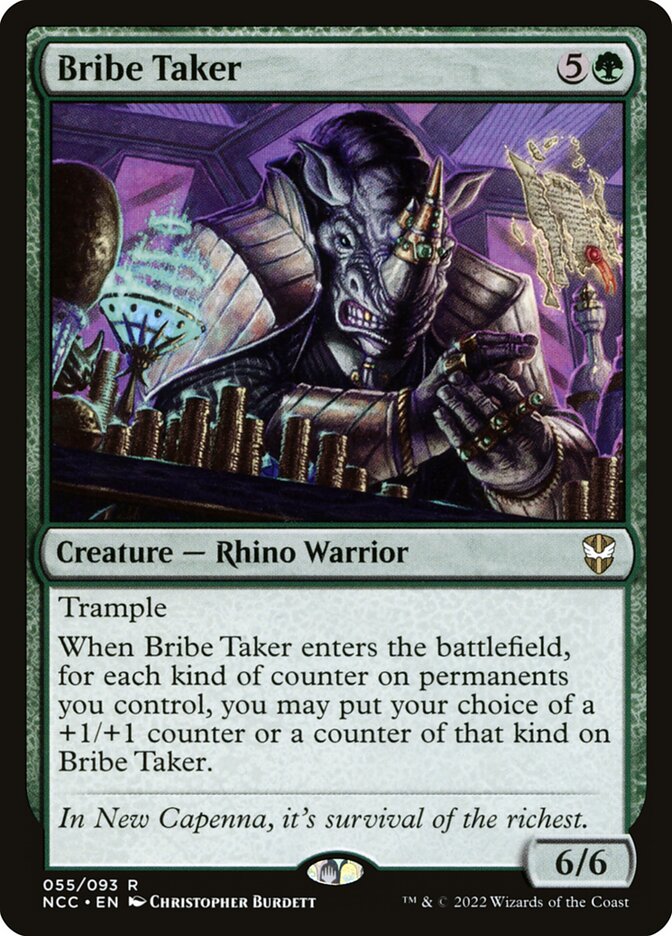 Bribe Taker 55/93 (Commander: Streets of New Capenna)  | Good Games Modbury
