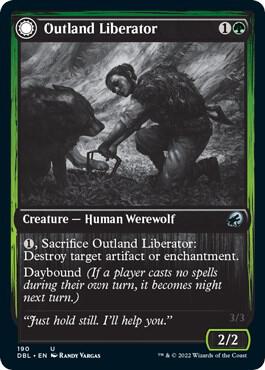 Outland Liberator 190/534 (Innistrad: Double Feature)  - Foil | Good Games Modbury