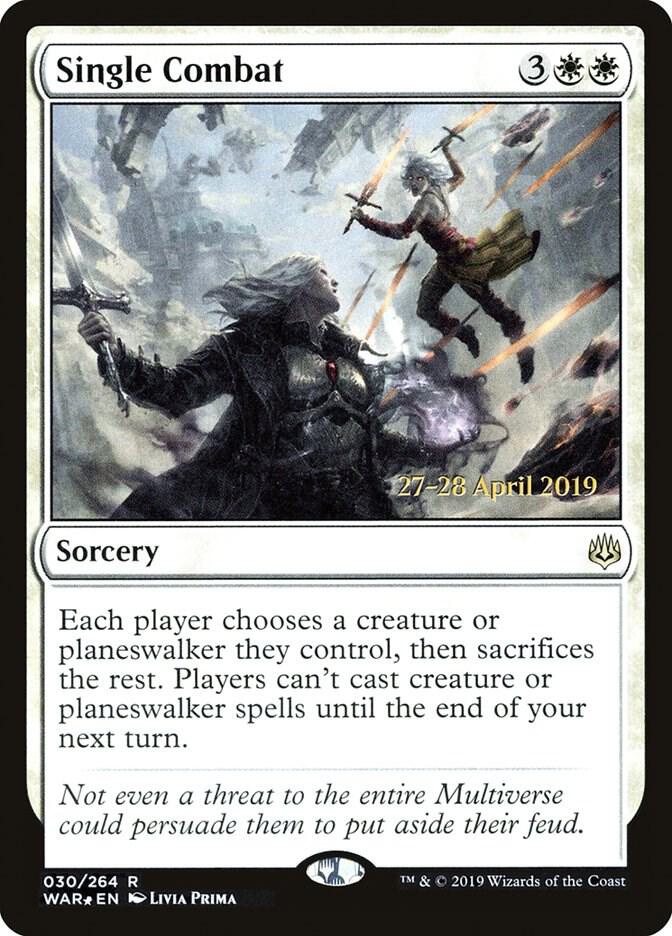 Single Combat 30s/176 (Prerelease Cards)  - Foil | Good Games Modbury