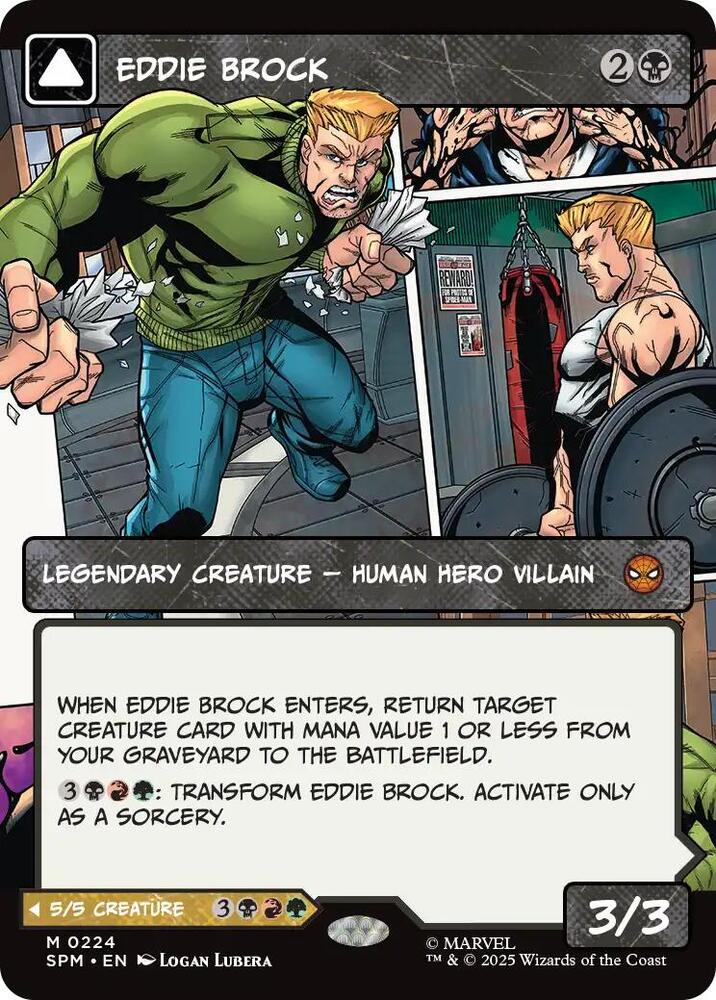 Eddie Brock 0224 Borderless 224 (Marvel's Spider-Man)  - Showcase | Good Games Modbury