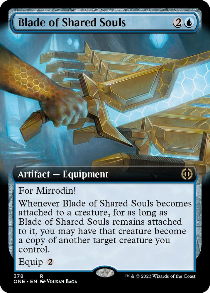 Blade of Shared Souls 378/271 (Phyrexia: All Will Be One)  - Extended Art | Good Games Modbury