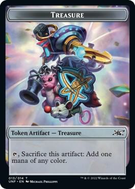 Treasure Token 013 13 (Unfinity)  | Good Games Modbury