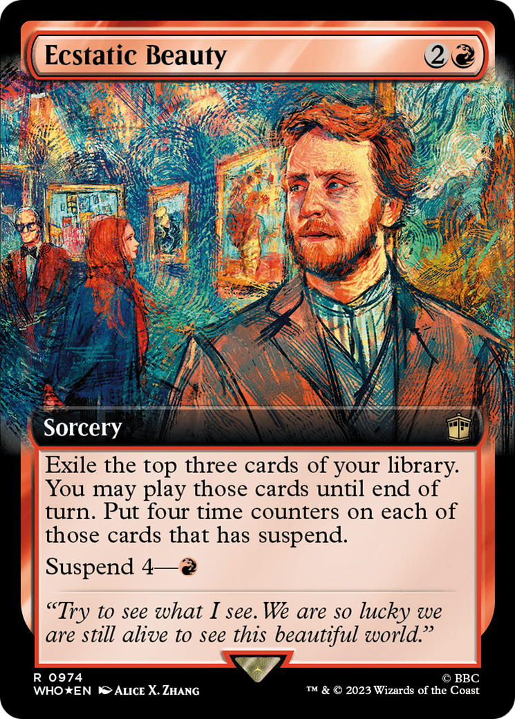 Ecstatic Beauty (Extended Art) (Surge Foil) [Doctor Who] | Good Games Modbury