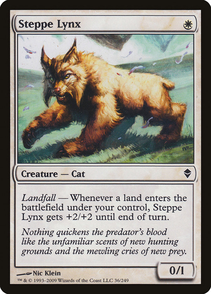 Steppe Lynx 36/249 (Zendikar)  | Good Games Modbury