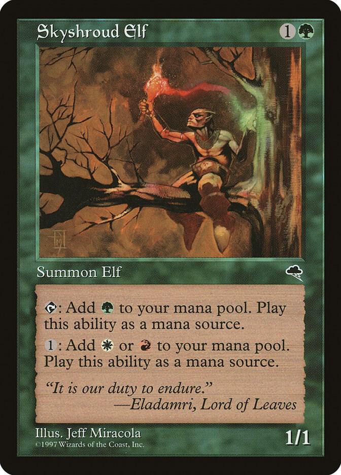 Skyshroud Elf 255 (Tempest)  | Good Games Modbury
