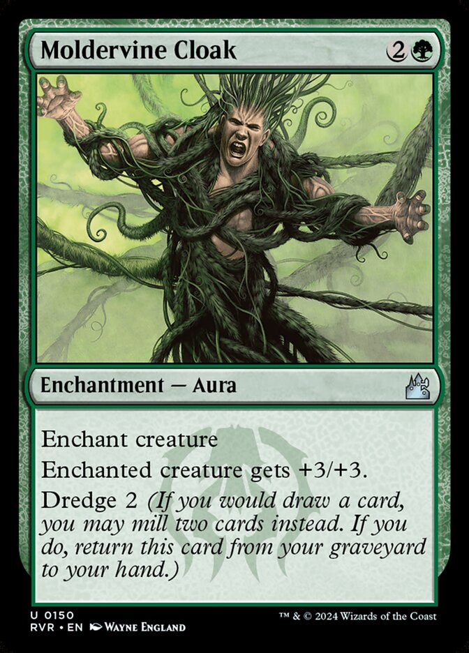Moldervine Cloak 150/291 (Ravnica Remastered)  - Foil | Good Games Modbury