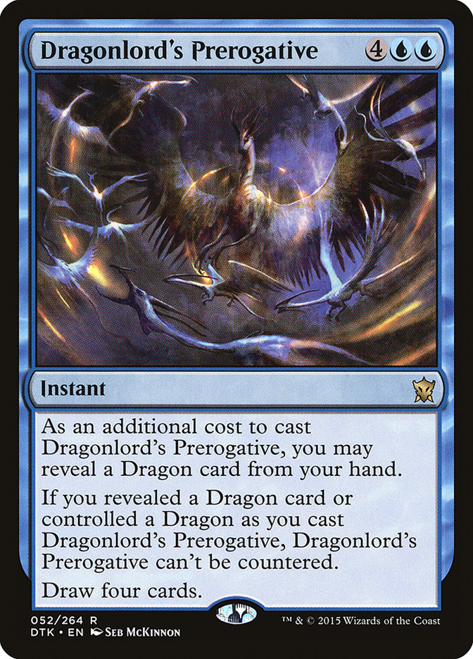 Dragonlord's Prerogative [Dragons of Tarkir] | Good Games Modbury