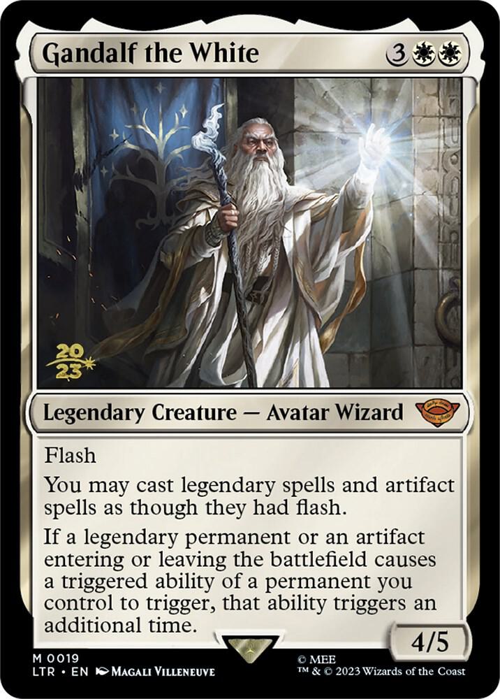 Gandalf the White 19s/86 (Prerelease Cards)  - Foil | Good Games Modbury
