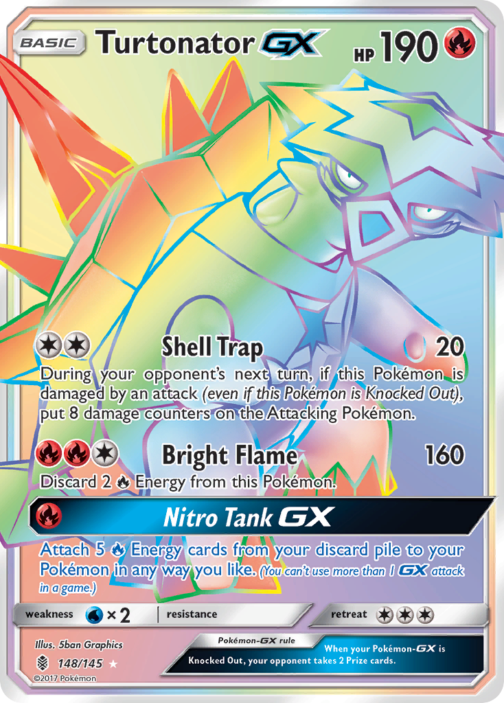 Turtonator GX (148/145) [Sun & Moon: Guardians Rising] | Good Games Modbury
