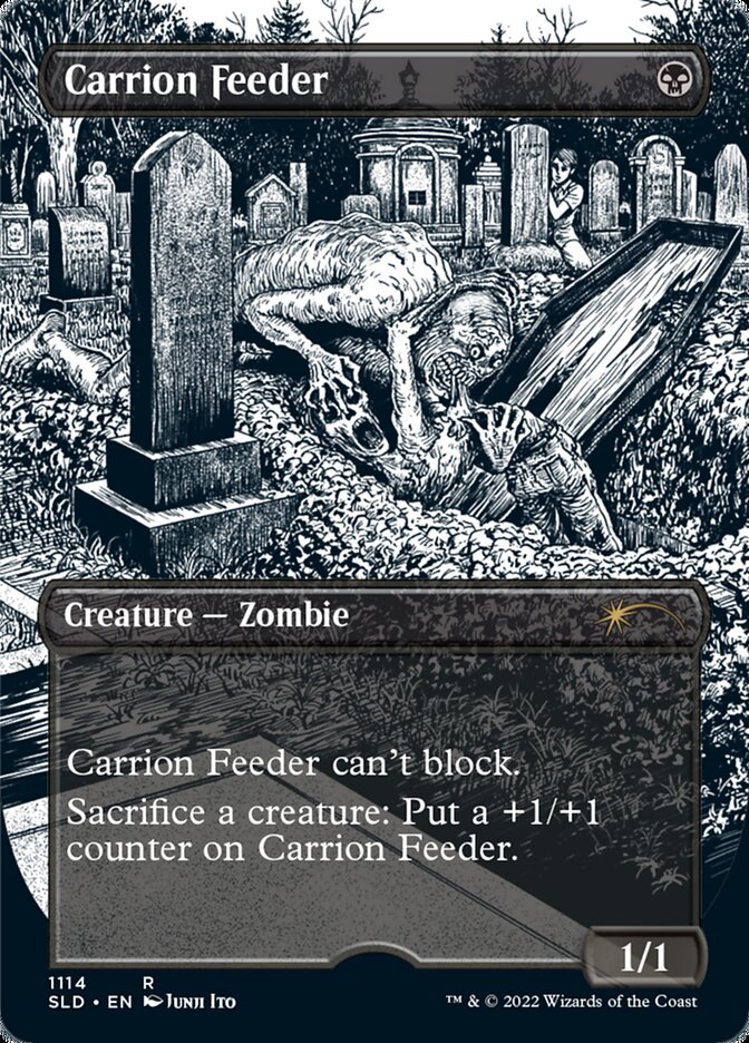 Carrion Feeder (Borderless Etched Foil) [Secret Lair Drop Series] | Good Games Modbury