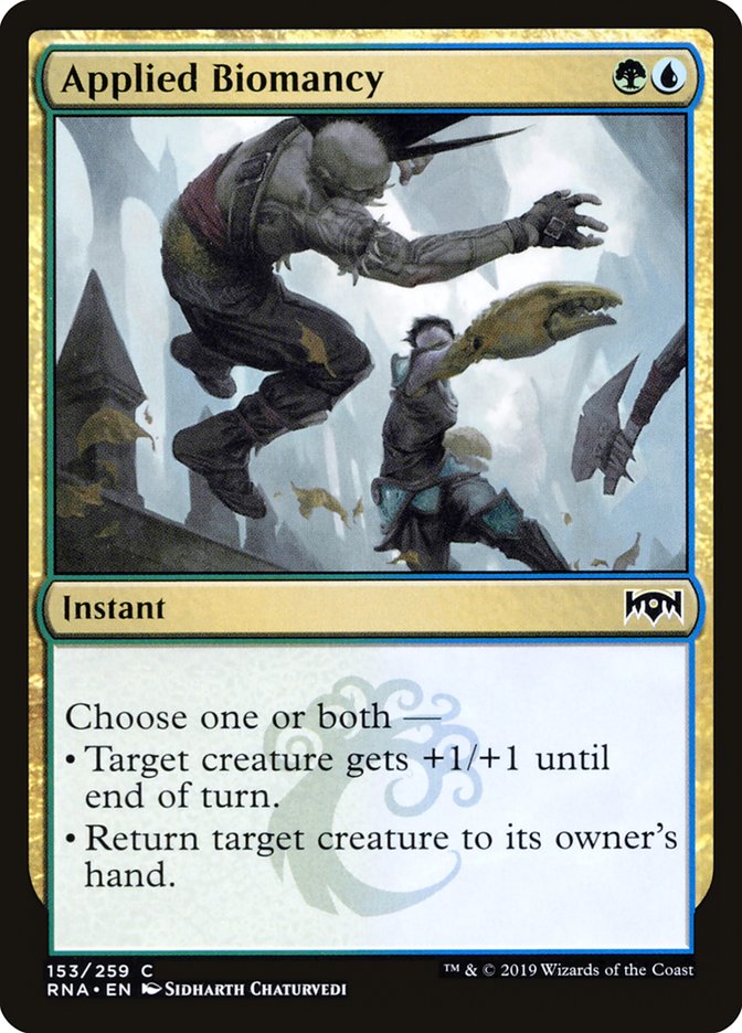 Applied Biomancy [Ravnica Allegiance] | Good Games Modbury