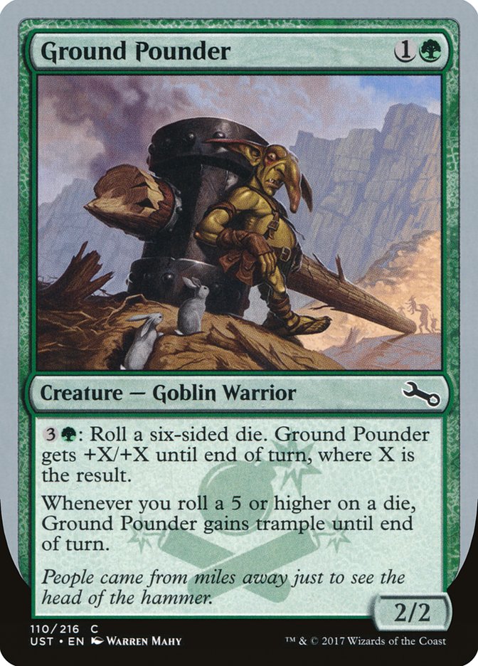 Ground Pounder 110/216 (Unstable)  - Foil | Good Games Modbury