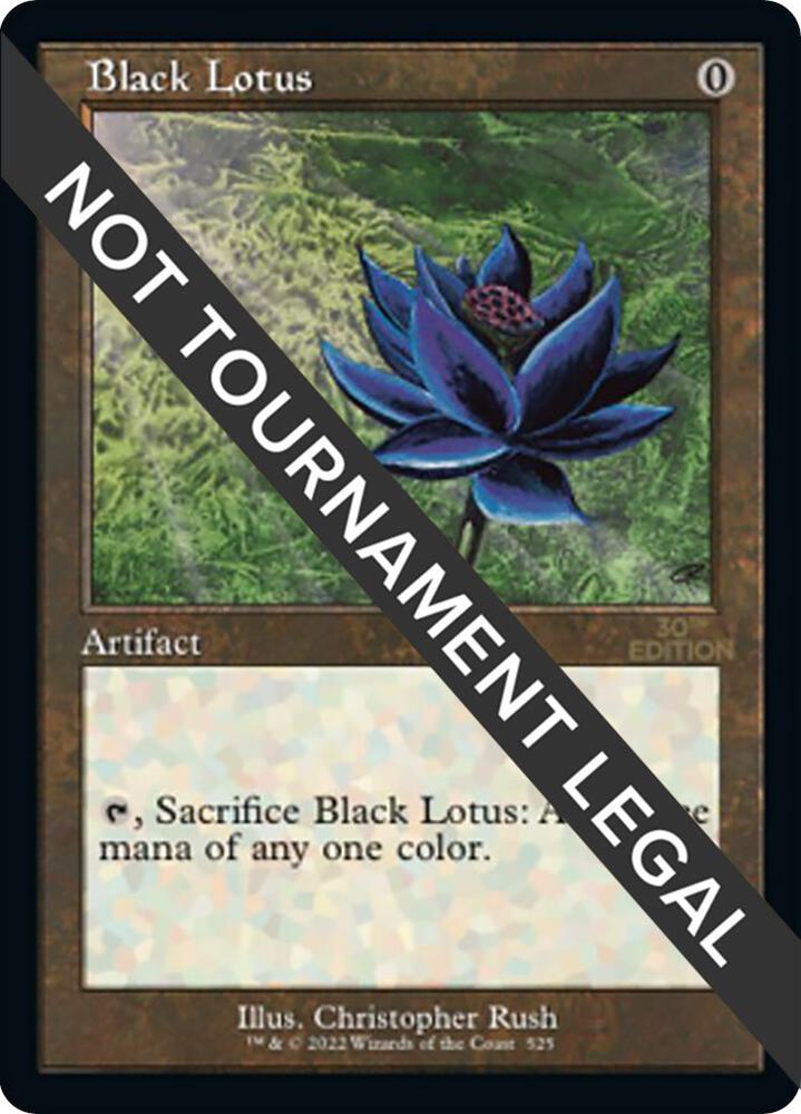 Black Lotus Retro Frame 525/594 (30th Anniversary Edition)  | Good Games Modbury