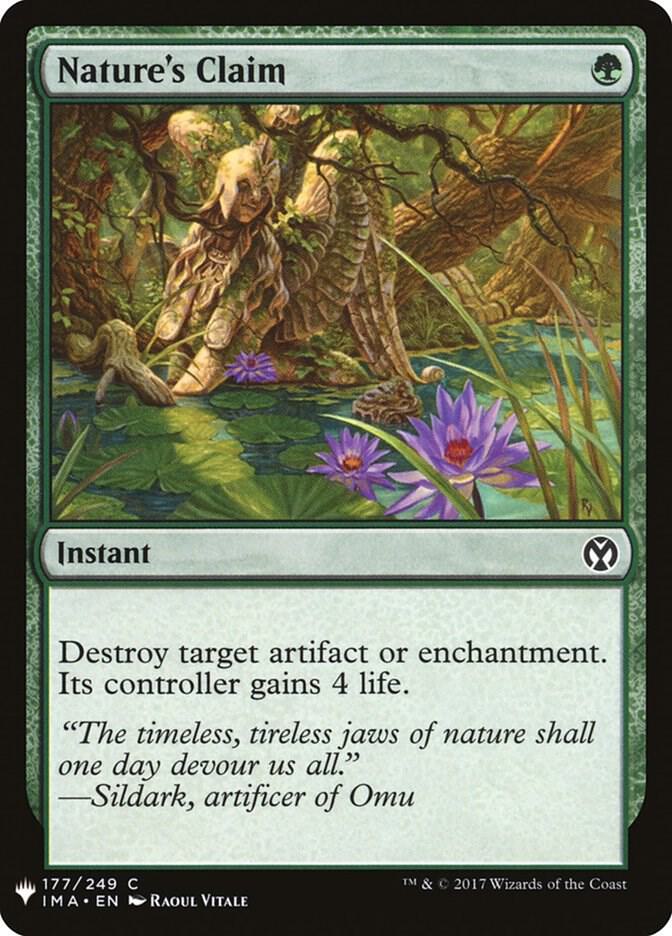 Natures Claim IMA-177/5075 (The List Reprints)  | Good Games Modbury