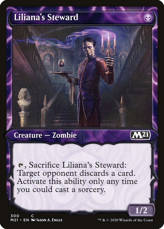 Liliana's Steward (Showcase) [Core Set 2021] | Good Games Modbury