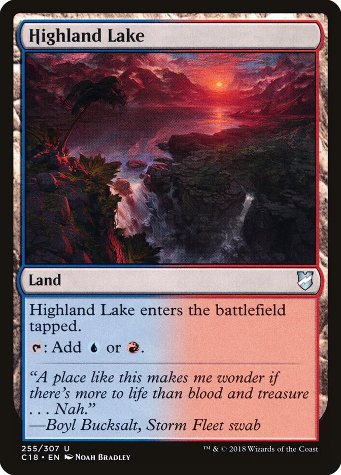 Highland Lake [Commander 2018] | Good Games Modbury