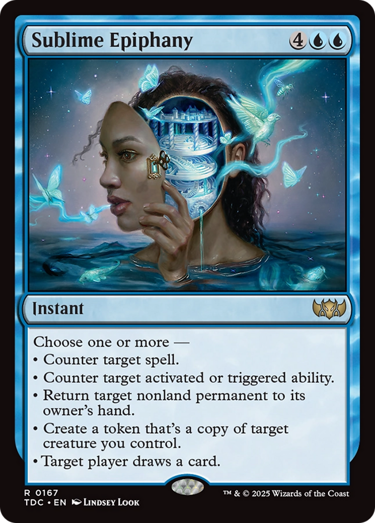 Sublime Epiphany [Tarkir: Dragonstorm Commander] | Good Games Modbury
