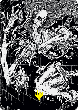 Dorothea, Vengeful Victim 2 Art Card (Gold-Stamped Signature) [Innistrad: Crimson Vow Art Series] | Good Games Modbury