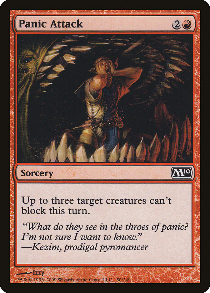 Panic Attack 150/249 (Magic 2010 (M10))  - Foil | Good Games Modbury