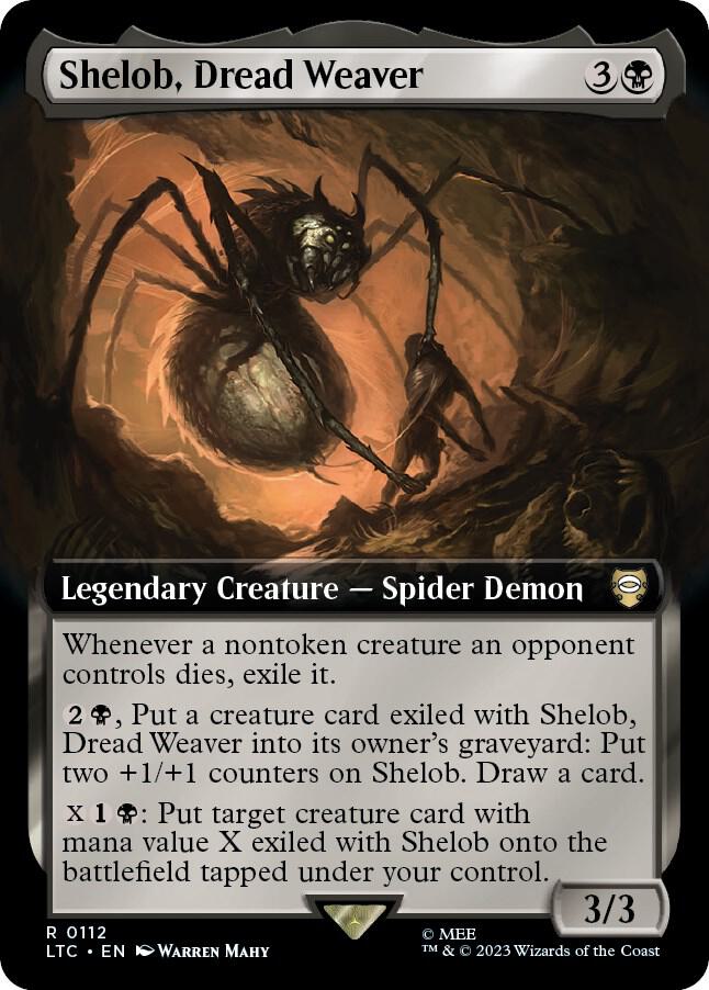 Shelob, Dread Weaver 112/84 (Commander: The Lord of the Rings: Tales of Middle-earth)  | Good Games Modbury