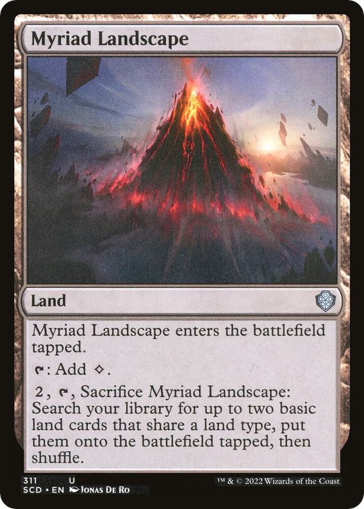 Myriad Landscape 311/352 (Starter Commander Decks)  | Good Games Modbury