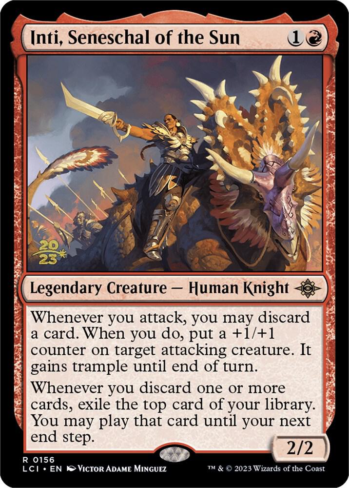 Inti Seneschal of the Sun 156s/138 (Prerelease Cards)  - Foil | Good Games Modbury