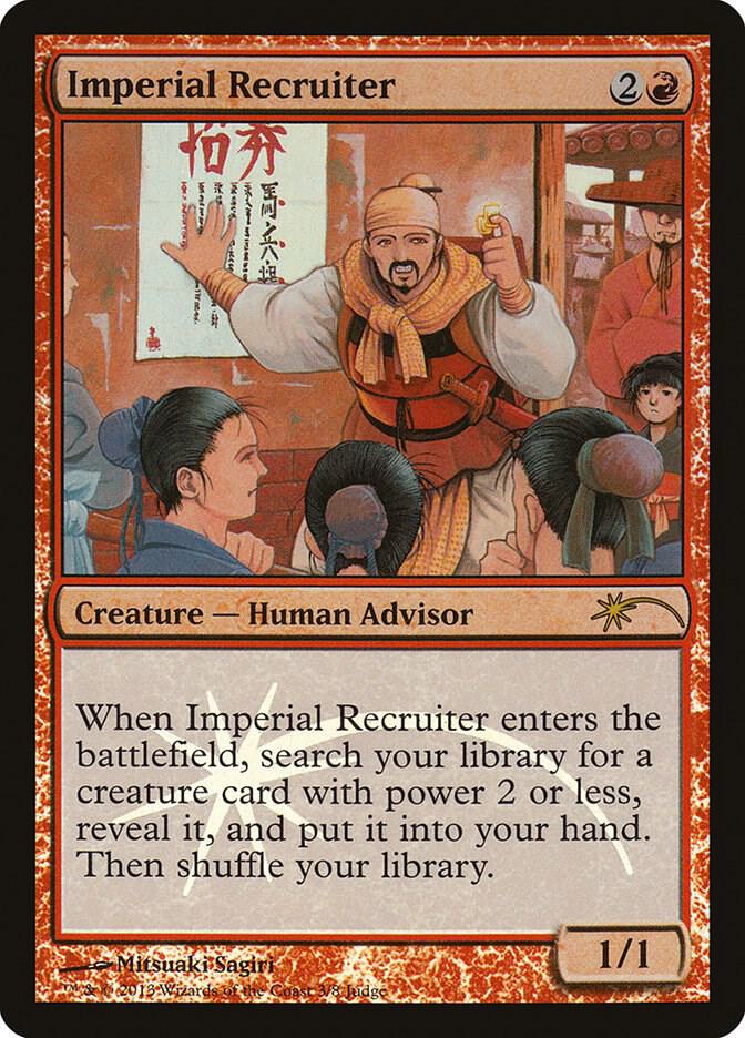 Imperial Recruiter 3/8 (Judge Promos)  - Foil | Good Games Modbury