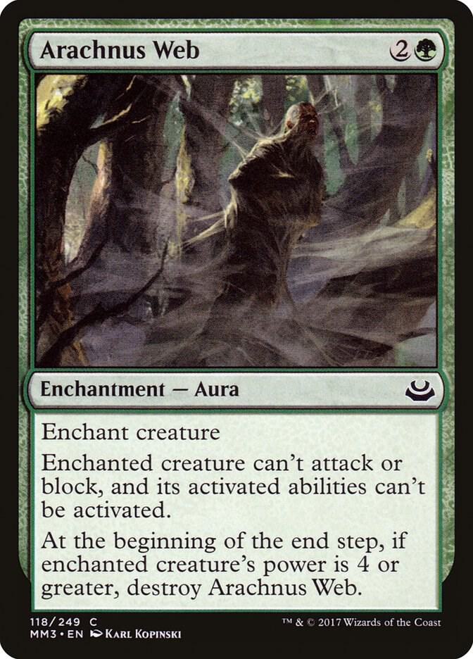 Arachnus Web 118/249 (Modern Masters 2017)  | Good Games Modbury
