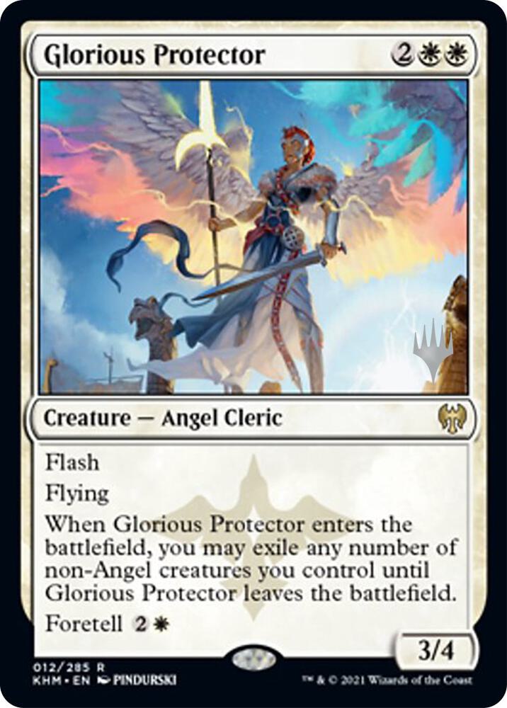 Glorious Protector 12 (Promo Pack: Kaldheim)  - Foil | Good Games Modbury
