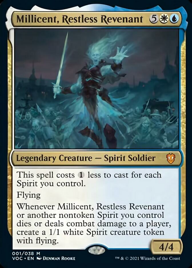 Millicent, Restless Revenant (Display Commander) [Innistrad: Crimson Vow Commander] | Good Games Modbury