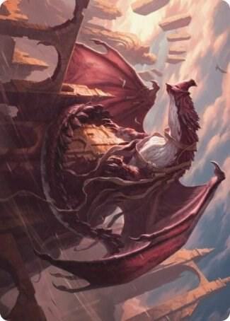 Velomachus Lorehold Art Card 61 (Art Series: Strixhaven)  | Good Games Modbury