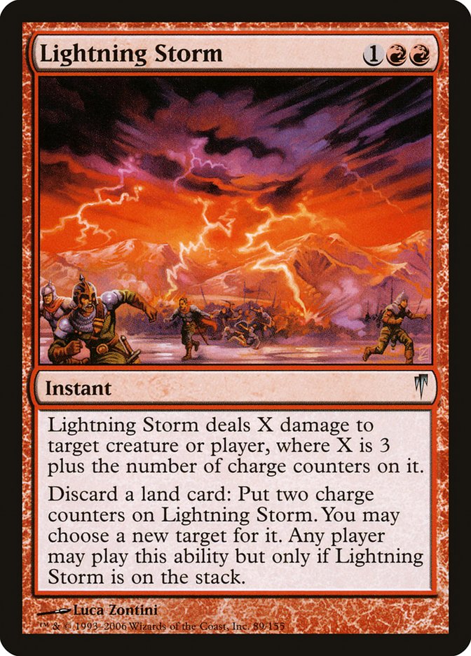 Lightning Storm 89/155 (Coldsnap)  | Good Games Modbury