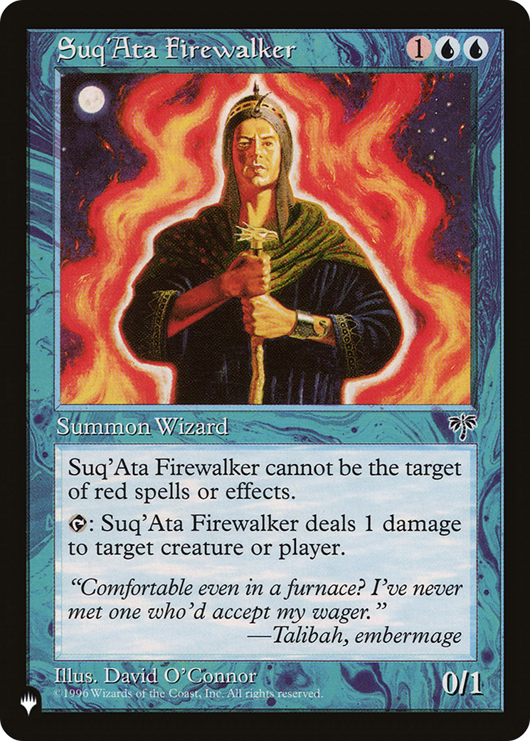 Suq'Ata Firewalker [The List Reprints] | Good Games Modbury