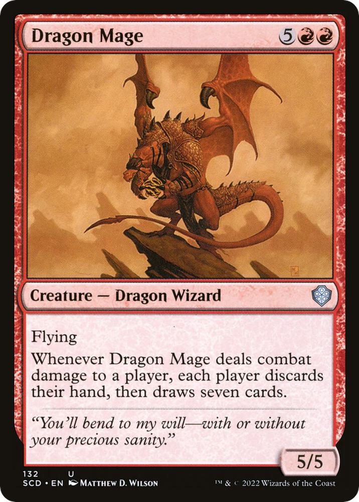 Dragon Mage 132/352 (Starter Commander Decks)  | Good Games Modbury