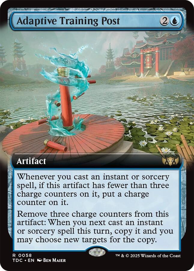 Adaptive Training Post 58 (Commander: Tarkir: Dragonstorm)  - Extended Art | Good Games Modbury