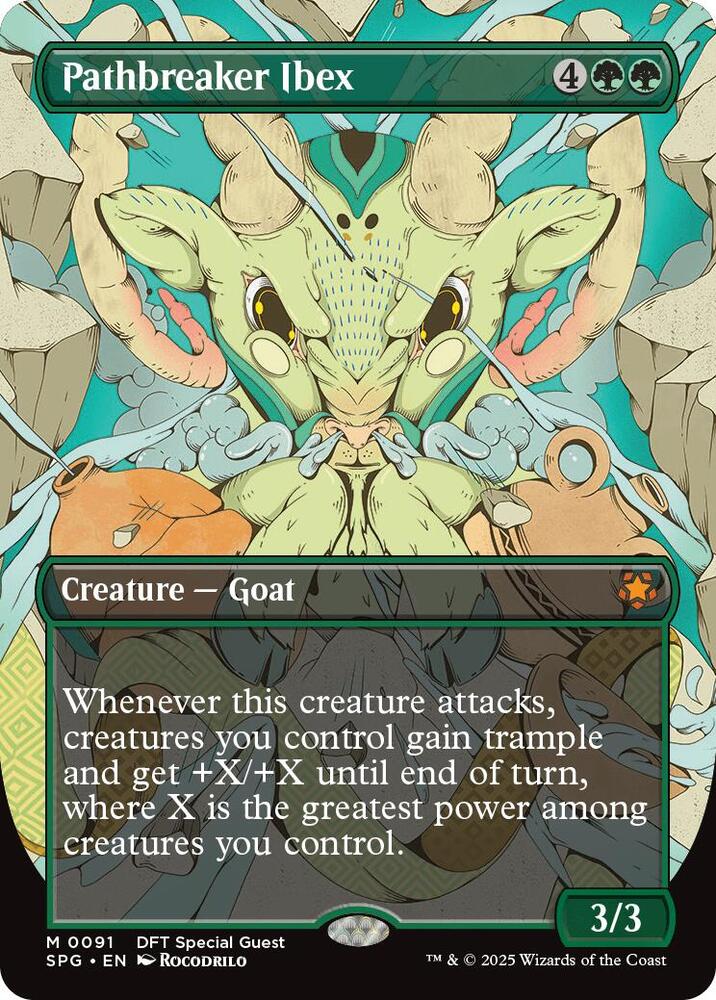 Pathbreaker Ibex 91 (Special Guests)  - Borderless Foil | Good Games Modbury