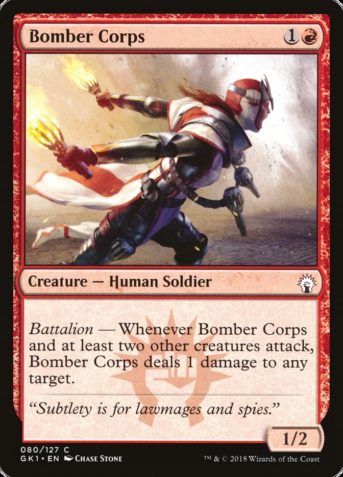 Bomber Corps [Guilds of Ravnica Guild Kit] | Good Games Modbury