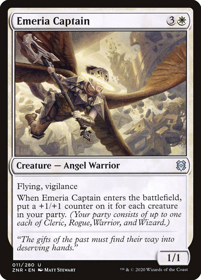 Emeria Captain [Zendikar Rising] | Good Games Modbury