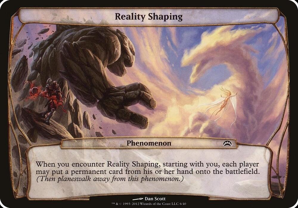 Reality Shaping Planechase 2012 6/40 (Oversize Cards)  | Good Games Modbury