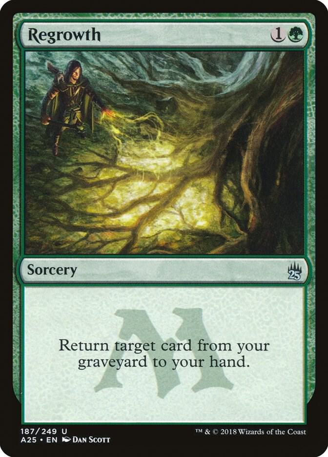 Regrowth 187/249 (Masters 25)  - Foil | Good Games Modbury