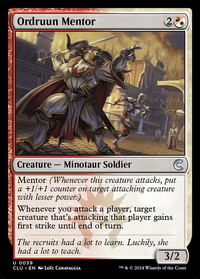 Ordruun Mentor 39/284 (Ravnica: Clue Edition)  | Good Games Modbury