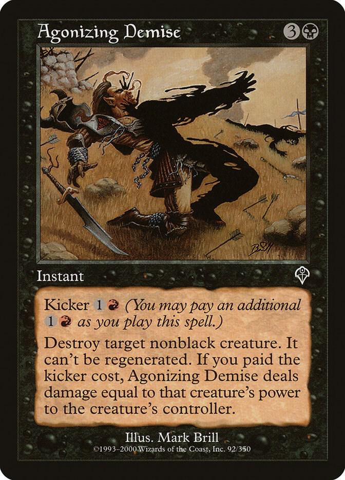 Agonizing Demise 92/350 (Invasion)  - Foil | Good Games Modbury