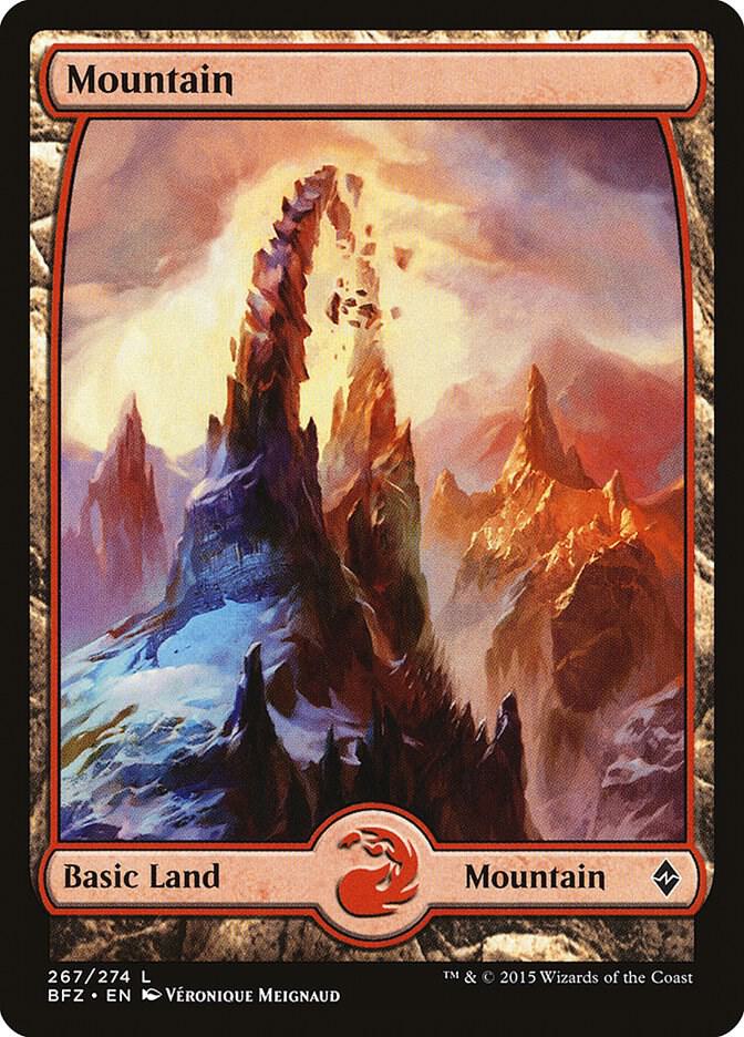 Mountain 267/274 (Battle for Zendikar)  | Good Games Modbury