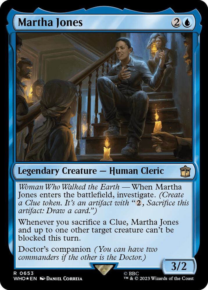 Martha Jones 653/331 (Universes Beyond: Doctor Who)  - Surge Foil | Good Games Modbury