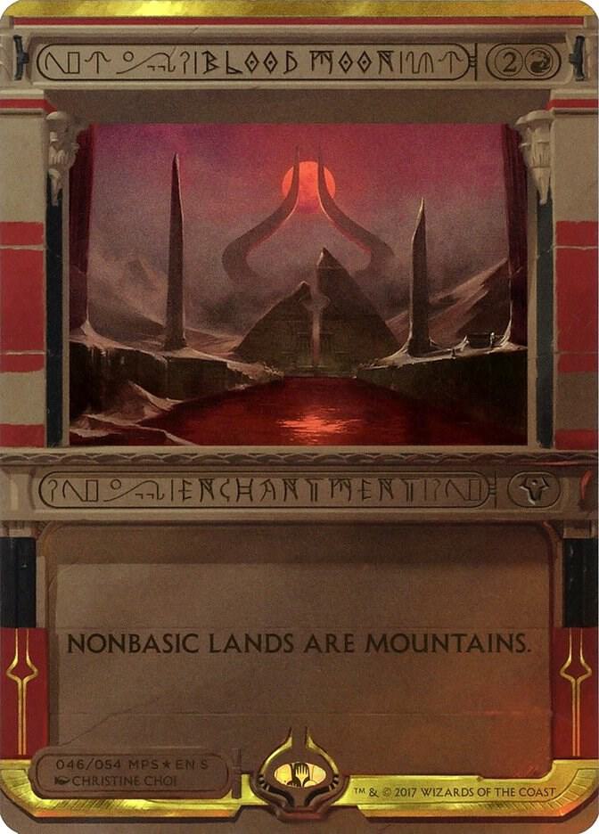 Blood Moon 46/54 (Masterpiece Series: Amonkhet Invocations)  - Foil | Good Games Modbury
