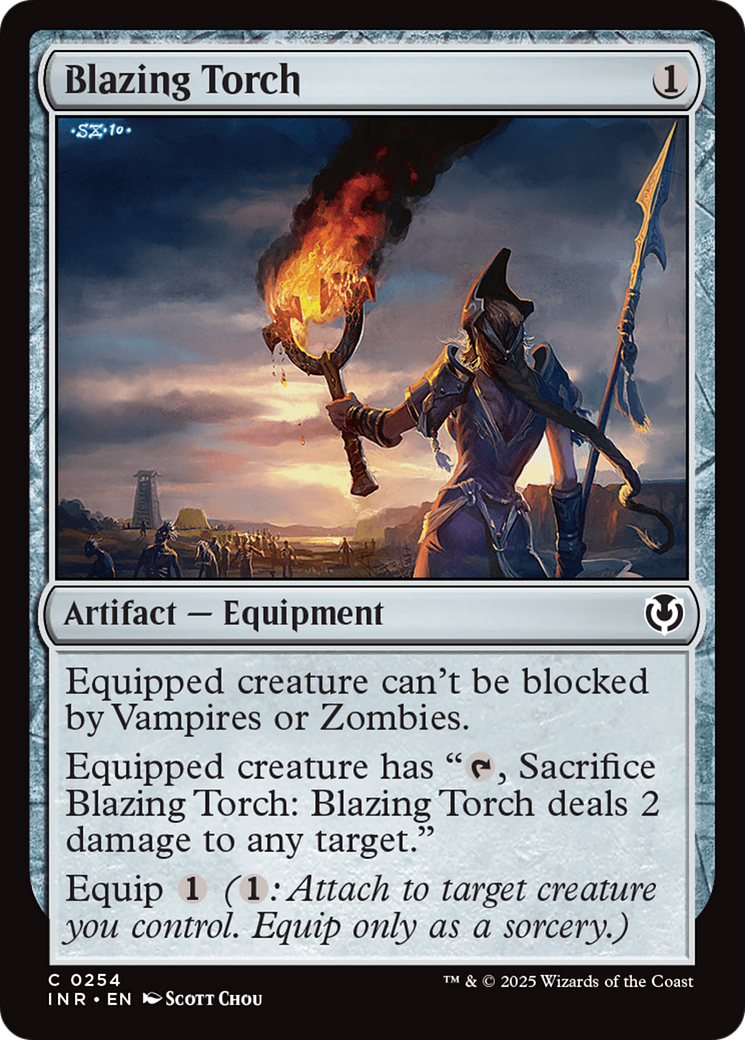 Blazing Torch [Innistrad Remastered] | Good Games Modbury