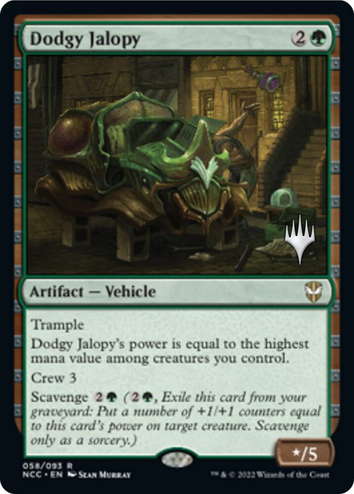 Dodgy Jalopy 58p/76 (Promo Pack: Streets of New Capenna)  - Foil | Good Games Modbury
